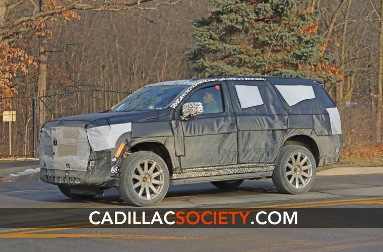 Fifth Generation 2021 Cadillac Escalade Interior Spied