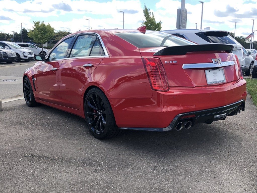 Last Ever Cadillac Cts V Finished In Velocity Red Cadillac