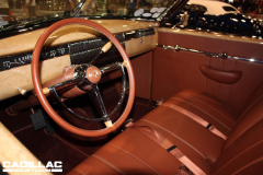1939-Cadillac-60-Special-Madam-X-Chip-Foose-Collection-2021-SEMA-Live-Photos-Interior-001-cockpit-steering-wheel-front-bench-seat