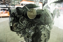 Cadillac 4.2L Twin Turbo V8 DOHC LTA Engine - 2018 New York Auto Show Live 005