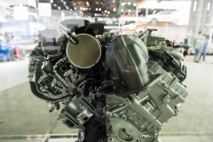 Cadillac 4.2L Twin Turbo V8 DOHC LTA Engine - 2018 New York Auto Show Live 006