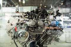 Cadillac 4.2L Twin Turbo V8 DOHC LTA Engine - 2018 New York Auto Show Live 010
