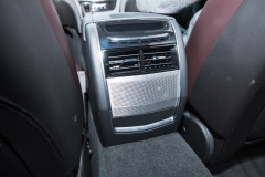 2019 Cadillac CT6 V-Sport interior - 2018 New York Auto Show live 019 - rear AC vents with Panaray speaker