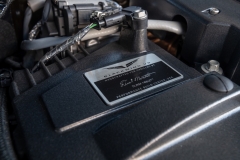 2019 Cadillac CT6-V Engine Bay 4.2L Twin Turbo V8 Blackwing Engine 005 Builder Emblem