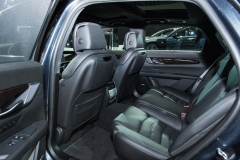 2019 Cadillac CT6 - interior - 2018 New York Auto Show live 015 - rear seats