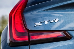 2019 Cadillac XT4 Premium Luxury - Exterior - Seattle Media Drive - September 2018 060 - XT4 badge