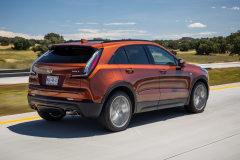 2019-Cadillac-XT4-Sport-Media-Drive-Mexico-Exterior-010-rear-three-quarters-on-highway