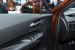 2019 Cadillac XT4 Sport interior - 2018 New York Auto Show live 012 - door panel