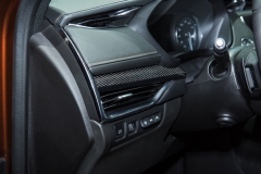 2019 Cadillac XT4 Sport interior - 2018 New York Auto Show live 013 - front AC vent and HUD controls