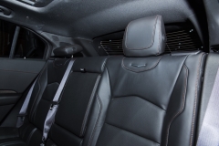 2019 Cadillac XT4 Sport interior - 2018 New York Auto Show live 020 - rear seats