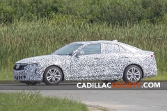 2020 Cadillac CT4 Luxury Spy Shots - Exterior - August 2018 001