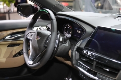 2020 Cadillac CT5 Premium Luxury - Interior - 2019 New York International Auto Show 003 steering wheel