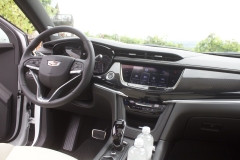 2020 Cadillac XT6 Sport Interior First Drive 004 cockpit and steering wheel