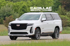 2023-Cadillac-Escalade-V-Crystal-White-Tricoat-First-Real-World-Pictures-June-2022-Exterior-001