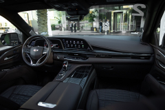 2023-Cadillac-Escalade-V-Mexico-Media-Drive-Interior-001-cockpit-dash-steering-wheel-center-stack-infotainment-display-screen-center-console