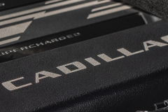 2023-Cadillac-Escalade-V-Press-Photos-Supercharged-6.2L-LT4-Engine-002-supercharger-cover-Cadillac-logo-script