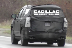 2023-Cadillac-Escalade-V-Prototype-Spy-Shots-January-2022-Exterior-008-rear-three-quarters-exhaust-tips
