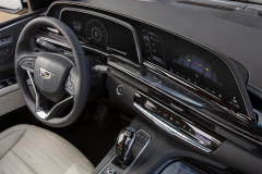 2023-Cadillac-Escalade-Sport-Press-Photos-Interior-001-cockpit-digital-instrument-panel-gauge-cluster-infotainment-display-screen-steering-wheel-center-stack