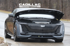 2024-Cadillac-Celestiq-Prototype-Spy-Shots-Side-Of-Road-Hood-Open-Frunk-Showing-January-2024-Exterior-003