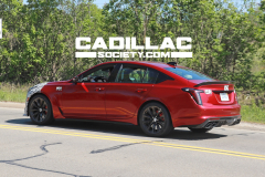 2024-Cadillac-CT5-V-Blackwing-Prototype-Spy-Shots-Radiant-Red-Tintcoat-July-2023-Exterior-007