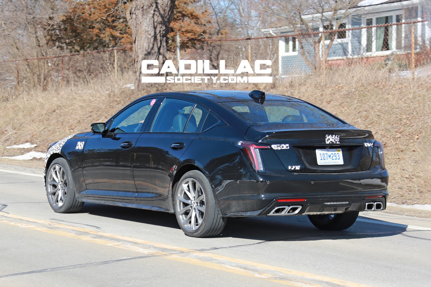Refreshed 2024 Cadillac CT5V Breaks Cover