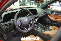 2025-Cadillac-CT5-Premium-Luxury-2023-NAIAS-Live-Photos-Interior-001-cockpit-dash-steering-wheel-curved-33-inch-screen-center-stack-center-console