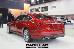 2025-Cadillac-CT5-Premium-Luxury-Red-2023-NAIAS-Live-Photos-Exterior-005-side-rear-three-quarters