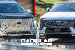 2025-Cadillac-Escalade-ESV-Prototype-Spy-Shots-Refresh-Front-End-Exterior-018-Escalade-IQ-comparison