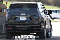 2025-Cadillac-Escalade-Sport-Black-Raven-GBA-Prototype-Spy-Shots-Undisguised-April-2024-Exterior-009-rear-liftgate-tail-lights