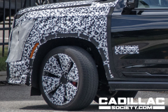 2025-Cadillac-Escalade-V-ESV-–-Refresh-–-Prototype-Spy-Shots-–-September-2023-–-Exterior-020-front-fender-wheel
