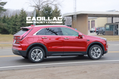 2024-Cadillac-XT4-Luxury-Radiant-Red-Tintcoat-GNT-First-Real-World-Photos-China-Spec-March-2023-Exterior-006