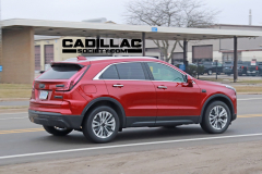2024-Cadillac-XT4-Luxury-Radiant-Red-Tintcoat-GNT-First-Real-World-Photos-China-Spec-March-2023-Exterior-007