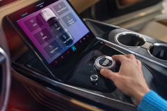 2025-Cadillac-Escalade-IQ-Sport-Reveal-Photos-Interior-012-front-center-console-display-screen-rotary-knob-selector