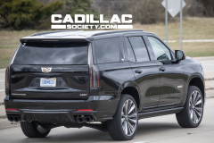 2025-Cadillac-Escalade-V-Prototype-Spy-Shots-Undisguised-April-2024-Exterior-012-rear-three-quarters-liftgate-tail-lights