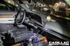 2026-Cadillac-Vistiq-Black-Real-World-Photos-March-2024-Interior-001-cockpit-dash-digital-instrument-panel-gauge-cluster-steering-wheel-door-panel