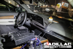 2026-Cadillac-Vistiq-Prototype-Spy-Shots-February-2024-Interior-002-dash-digital-instrument-panel-gauge-cluster-steering-wheel