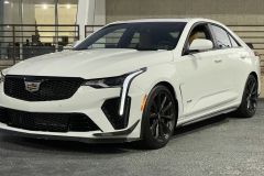 2022-Cadillac-CT4-V-Blackwing-Summit-White-Carbon-Fiber-Package-1-and-2-Exterior-002-front-three-quarters