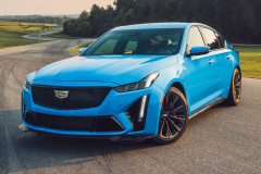2022-Cadillac-CT5-V-Blackwing-Electric-Blue-Track-Press-Pictures-Exterior-019-front-three-quarters