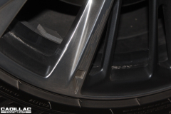 2022-Cadillac-CT5-V-Blackwing-Infrared-Tintcoat-CS-Garage-Exterior-025-V-Series-logo-on-wheel-spoke