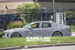 Second-Gen-Cadillac-CT6-Prototype-Spy-Shots-Zebra-Print-Camo-Production-Lighting-August-2022-Exterior-006