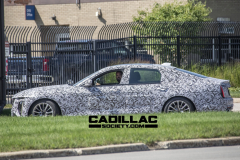 Second-Gen-Cadillac-CT6-Prototype-Spy-Shots-Zebra-Print-Camo-Production-Lighting-August-2022-Exterior-007