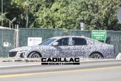 Second-Gen-Cadillac-CT6-Prototype-Spy-Shots-Zebra-Print-Camo-Production-Lighting-August-2022-Exterior-009