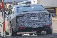 Second-Gen-Cadillac-CT6-Prototype-Spy-Shots-Zebra-Print-Camo-Production-Lighting-August-2022-Exterior-019