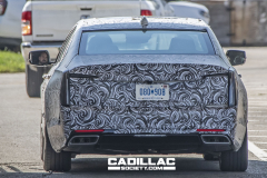 Second-Gen-Cadillac-CT6-Prototype-Spy-Shots-Zebra-Print-Camo-Production-Lighting-August-2022-Exterior-020