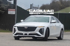 Second-Generation-Cadillac-CT6-Prototype-Spy-Shots-Undisguised-No-Camouflage-White-April-2023-Exterior-001