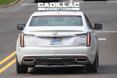 Second-Generation-Cadillac-CT6-Prototype-Spy-Shots-Undisguised-No-Camouflage-White-April-2023-Exterior-014