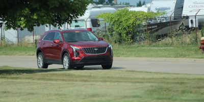 Base Model 2019 Cadillac XT4 Caught In Luxury Trim: Image Gallery