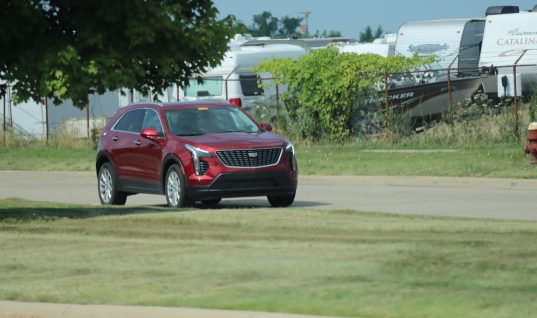 Base Model 2019 Cadillac XT4 Caught In Luxury Trim: Image Gallery