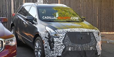 2020 Cadillac XT5 Facelift Spied Up Close And Personal