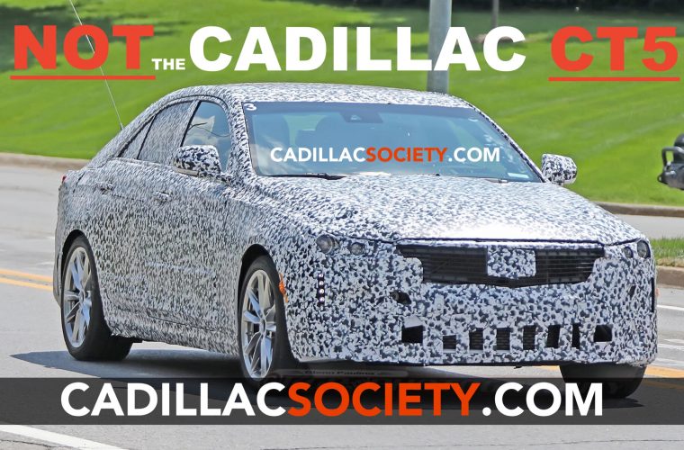 These Spy Shots Actually Show The Cadillac CT4, Not The CT5